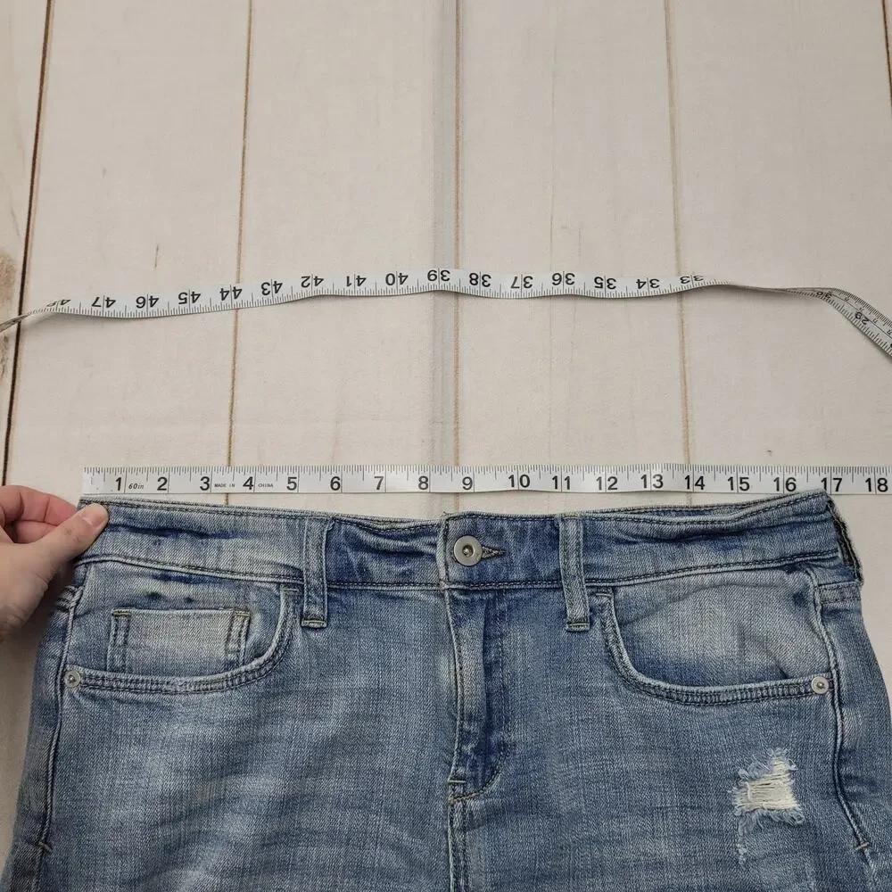 Pilcro Anthropologie slim boyfriend shorts relaxed - Picture 3 of 6